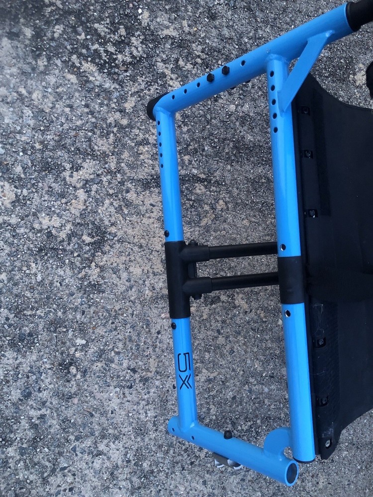 KI mobility Catalyst 5VX folding wheelchair Frame 16” W x 18” D
