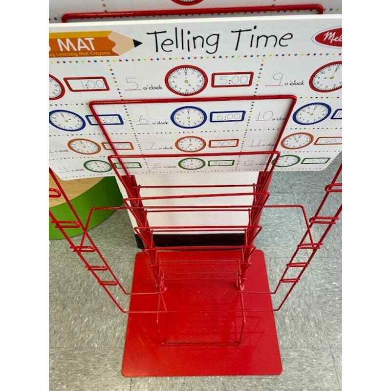Used Melissa & Doug Red Mat Display Unit