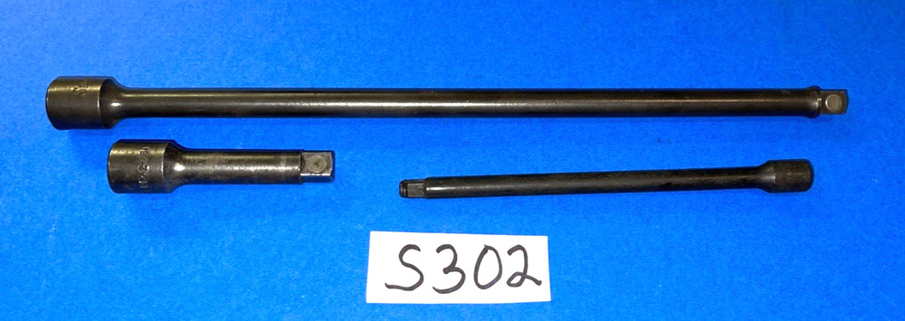 SNAP-ON TOOLS 3 PIECE 1/4 & 3/8 DRIVE SNAP RING & LOCKING PIN EXTENSIONS