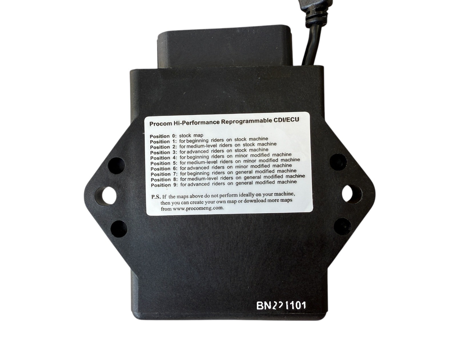 PROCOM Performance Programmable Kawasaki KFX450R 2008-2011