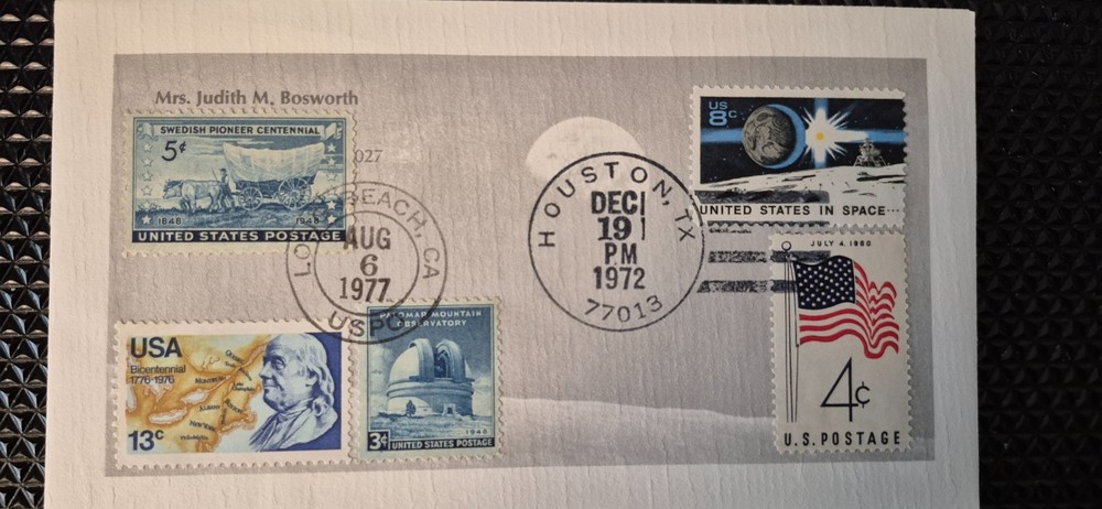 1977 Milestones/Event Covers