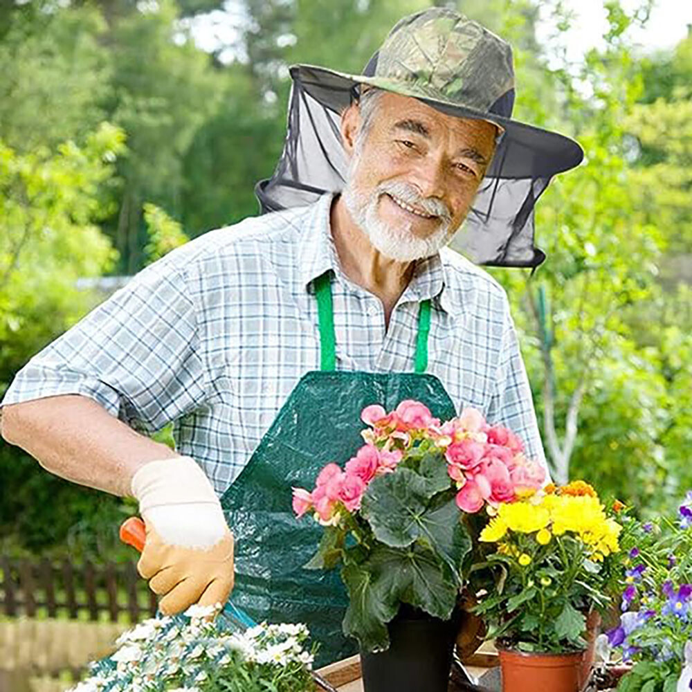 Bee Keeper Hat Beekeeping Anti Mosquito Insect Bug Net Veil Face Head Protection