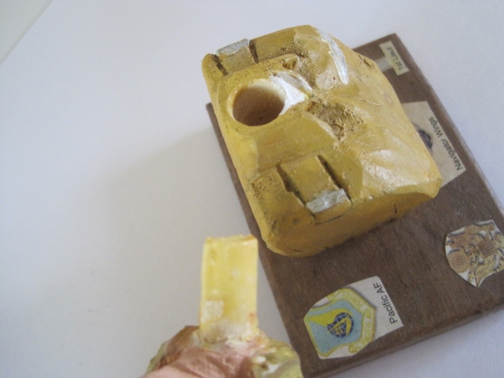 USAF Carved Bust By Russ Schonack