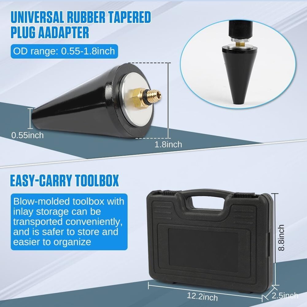 Coolant Vacuum Refill Kit Time-saving Well-sealed...