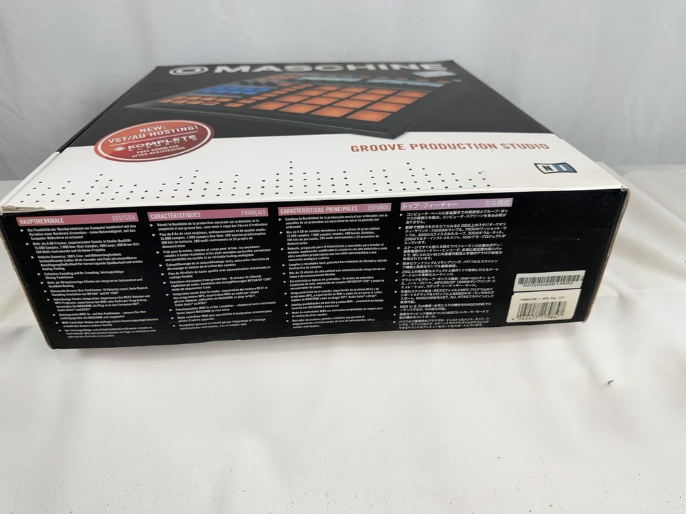 Maschine Groove Production Studio - with Box & book