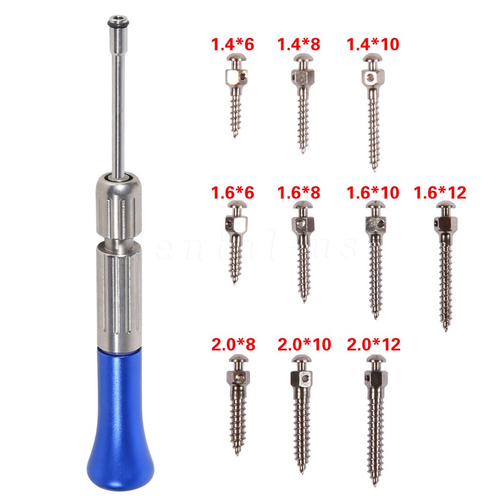 Dental Orthodontic Mini Screw Titanium Micro Implants Screw Self-Drilling