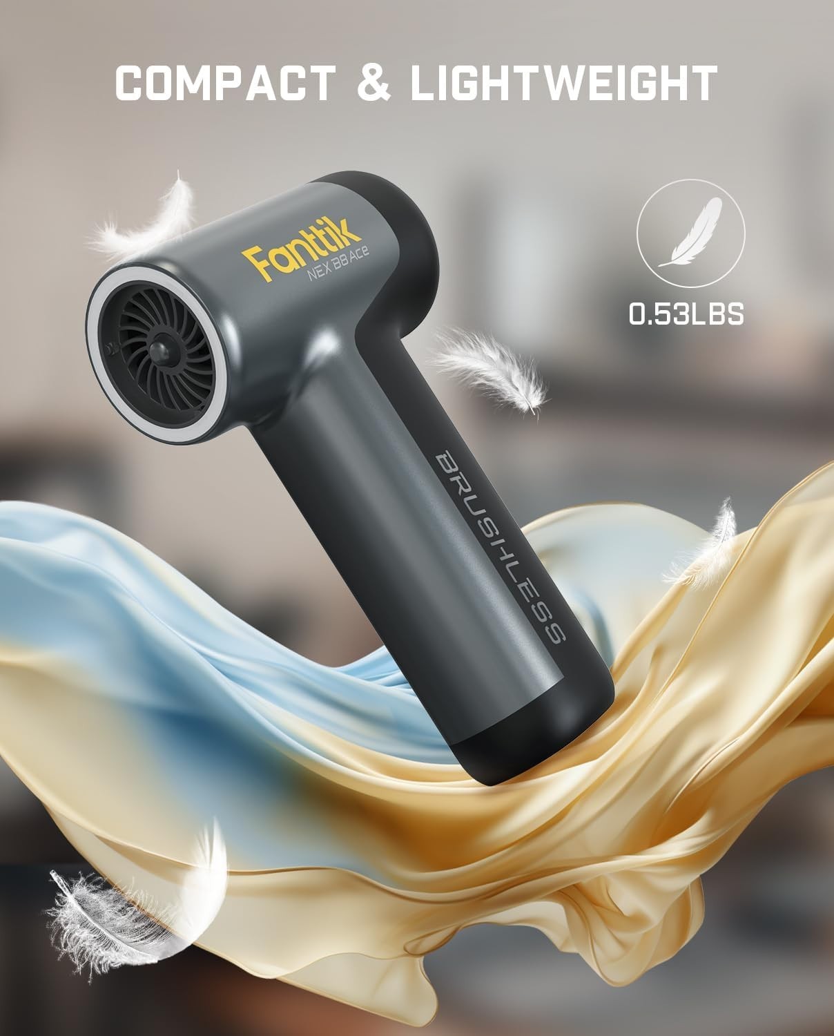 Fanttik B8 Ace Electric Air Duster, Compressed Air Duster, 110000RPM Brushless M