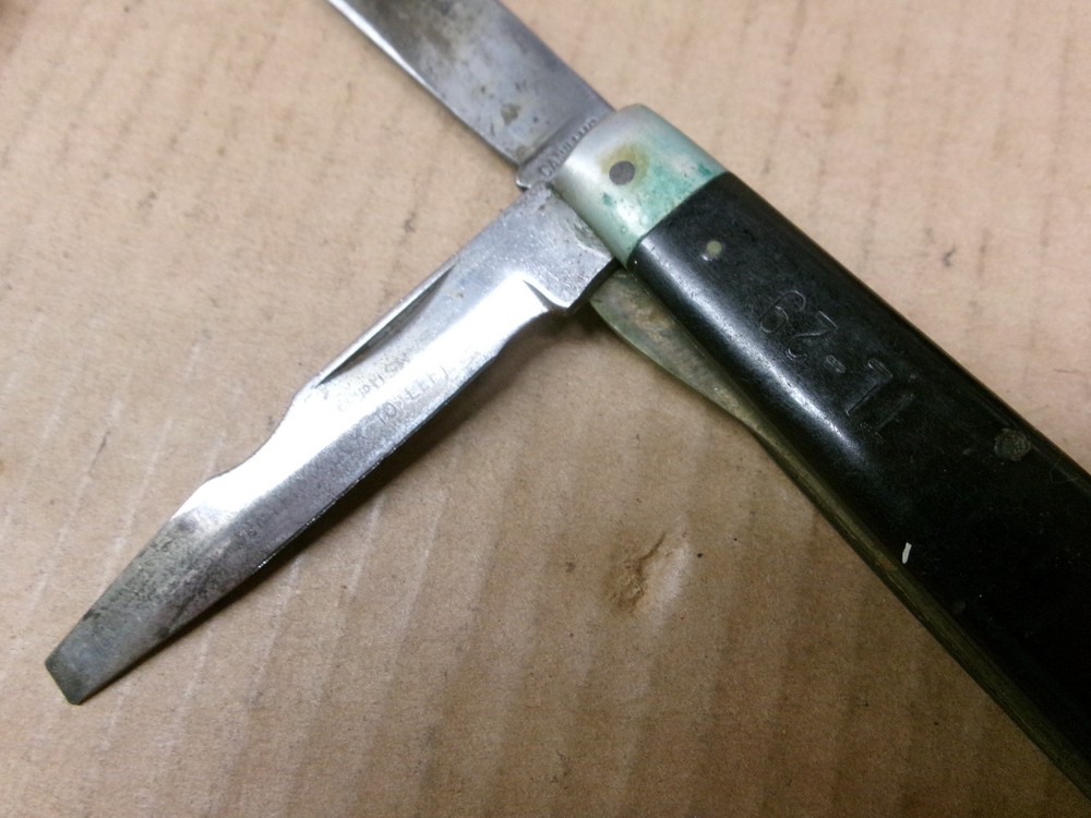 Vintage U.S. Army Signal Corps lineman's tool set.