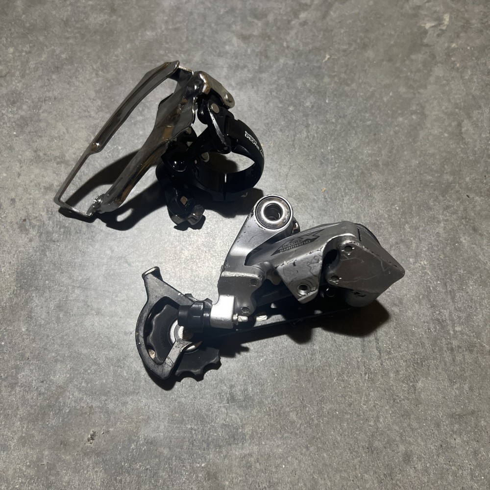 Shimano LX Deore Front and Rear Derailleurs RD-M570