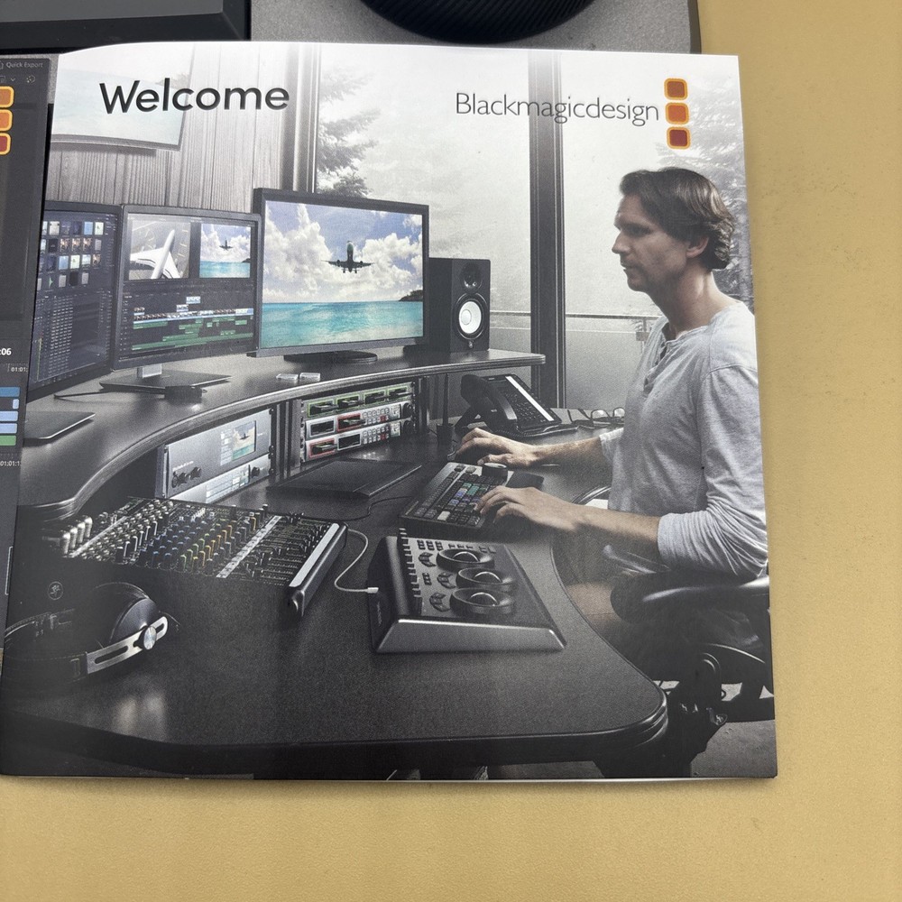 Speed Editor Blackmagic Design DaVinci Resolve No Studio license