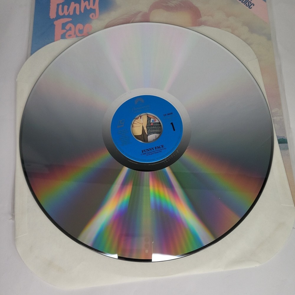 Funny Face Fred Astaire Audrey Hepburn Laserdisc Paramount