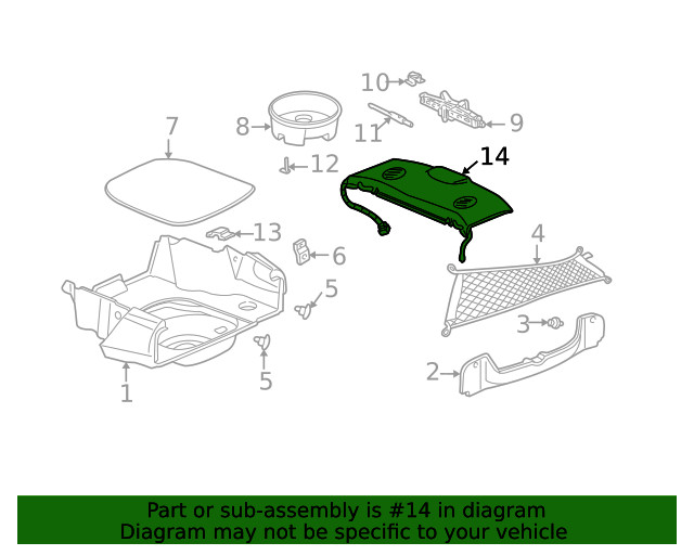 Genuine GM Trim Panel 25704837