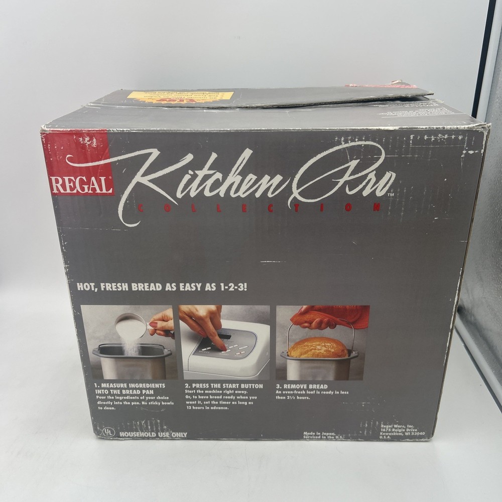Regal Kitchen Pro Bread Maker K6773 With Paddle (TESTED)