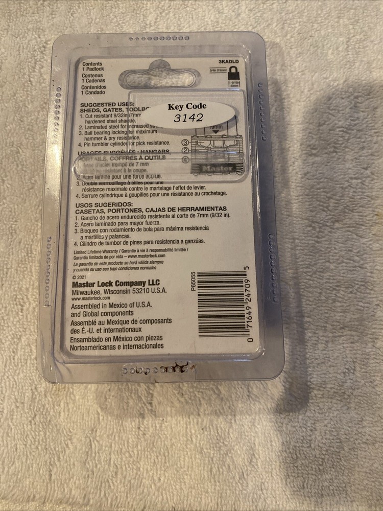 Master Lock New in package (997)