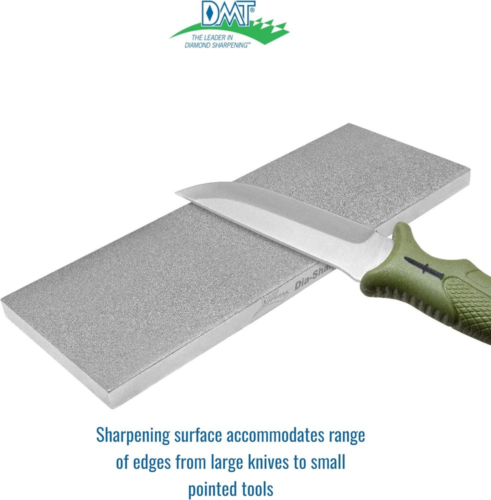 Dia-Sharp Diamond Knife Sharpener, Fine Diamond Sharpening Stone, 8-Inch