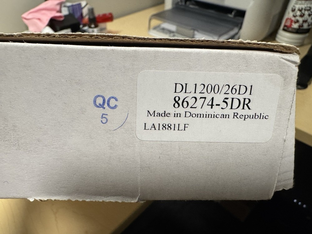 Trilogy Narrow Style Push button Lock