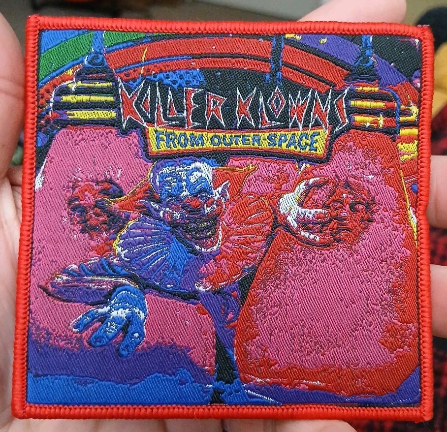 Killer Klowns From Outer Space Custom Embroidered Patch Cotton Candy Cocoon 4x4
