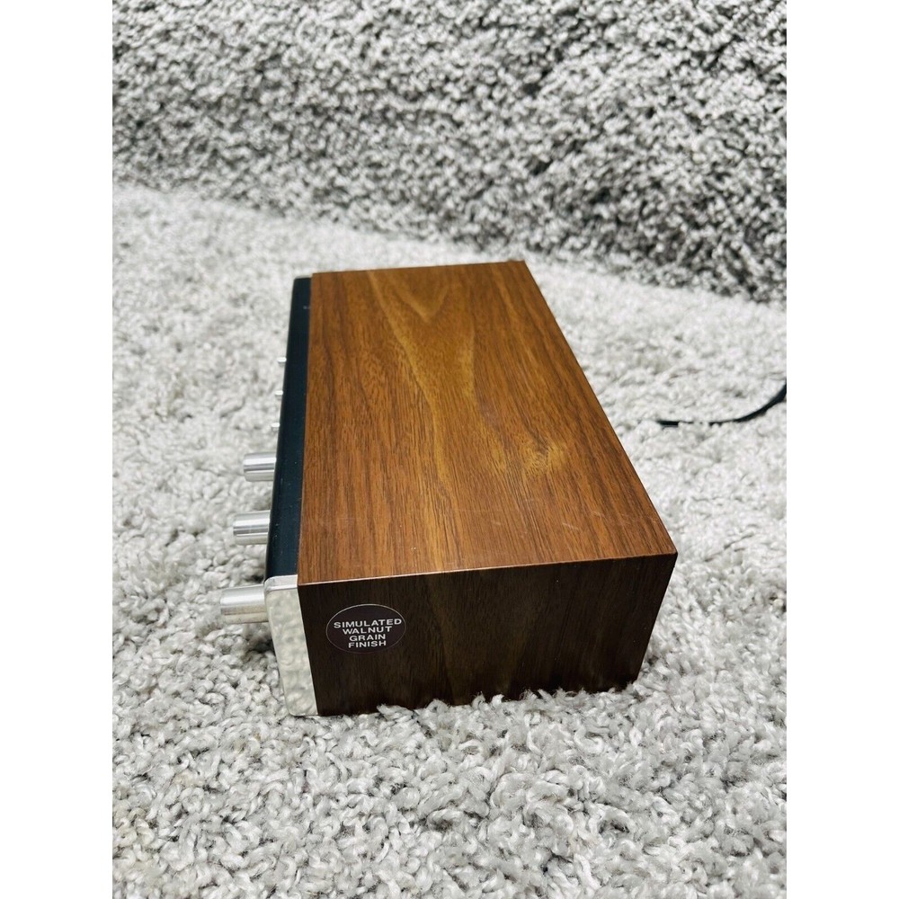 Realistic SA 10 Solid State Stereo Amplifier Brown Black Model 31 1982B 12W