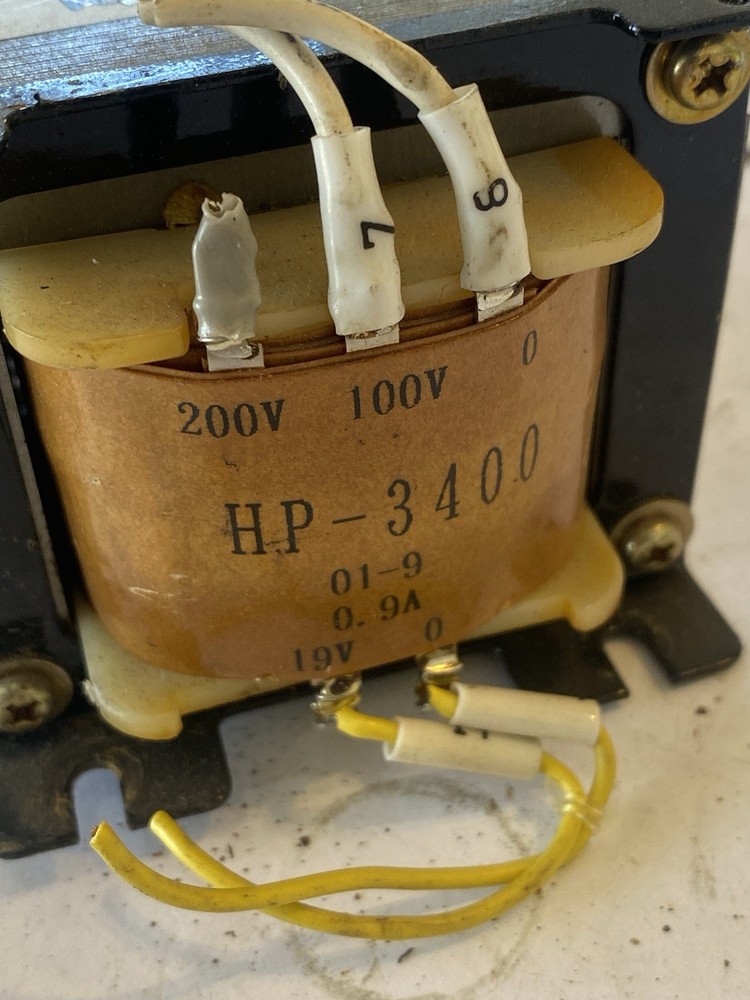 TRANSFORMER Slide tap Voltac HP-3400 01-9