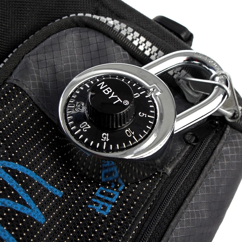 Combination Padlocks with Key - Dial Locks for School,Gym, Toolbox,Employee a...