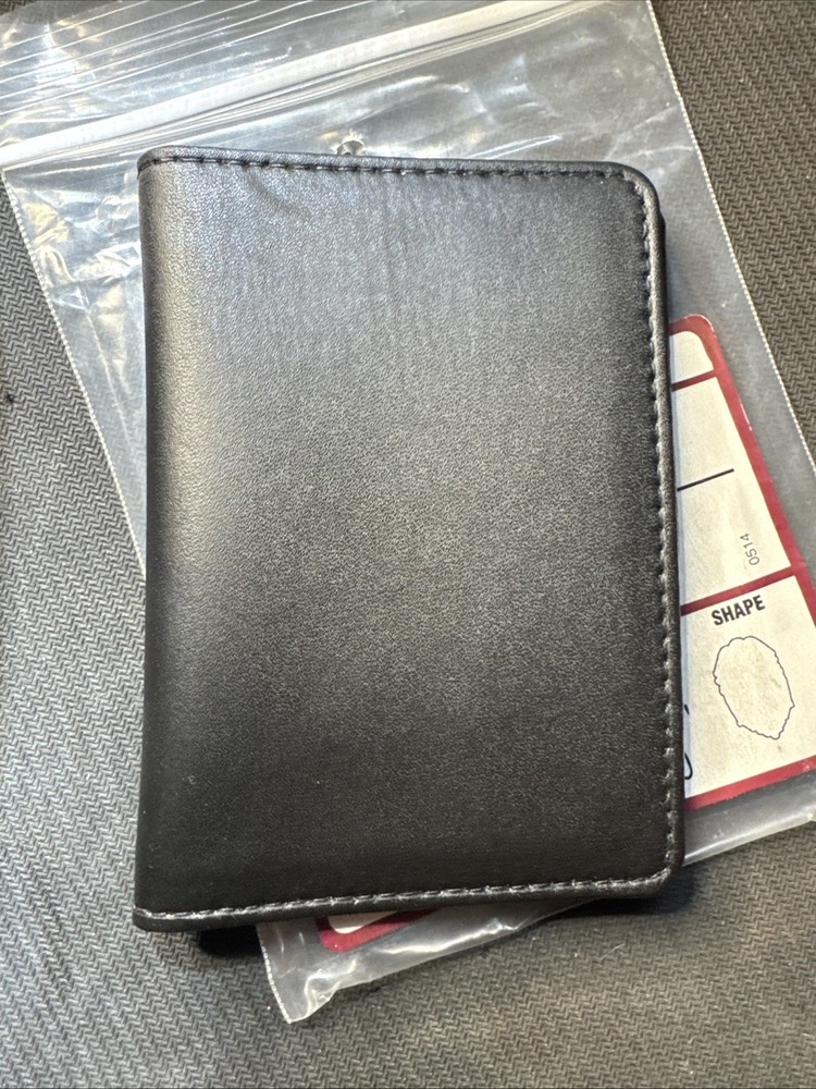 Strong Leather Co. Side Open Badge Case Shape # 010