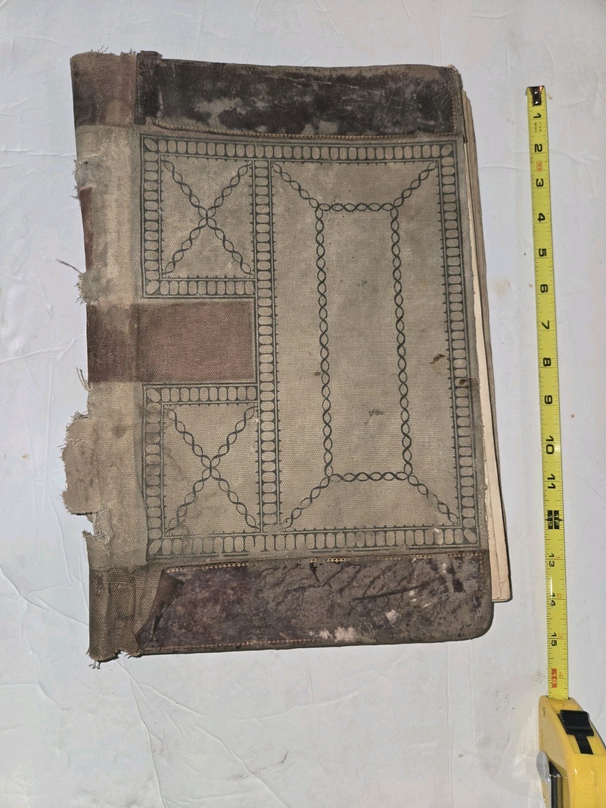 Antique Business Ledger 1892–1896 Vintage Accounting Book Old Financial Records