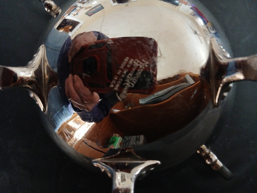 Manning Bowman Silver Plated Sugar Bowl