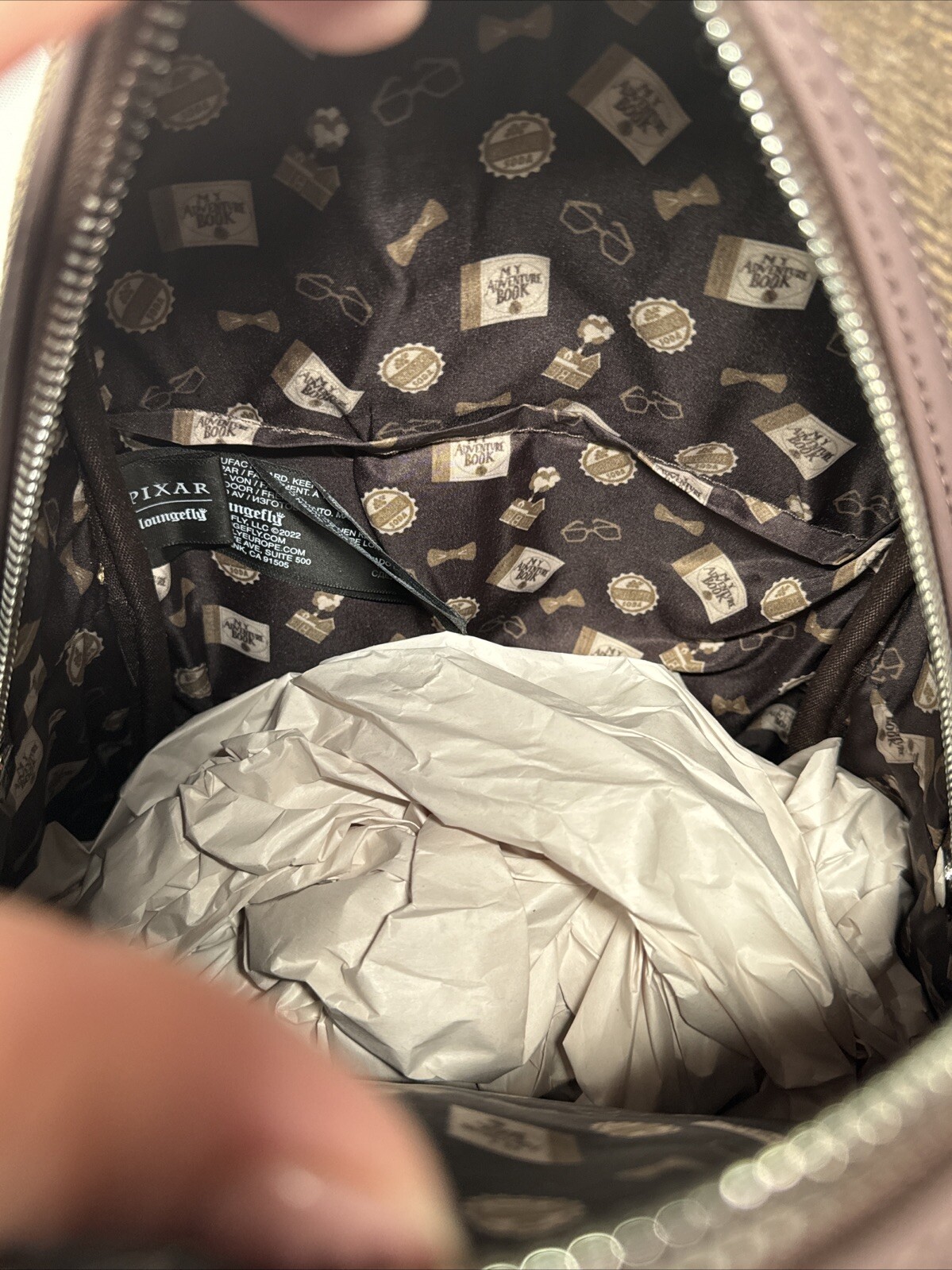 Loungefly Disney Pixar UP Mini Backpack Carl Suit Cosplay Mini Backpack - NEW!