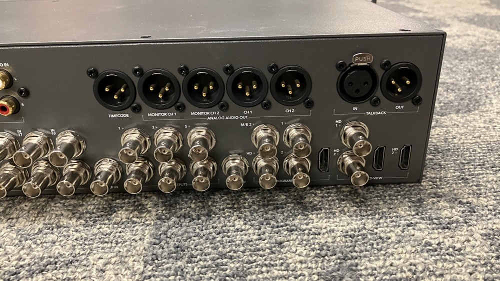 Blackmagic Design ATEM 2 M/E Production Studio 4K Switcher with Power cable