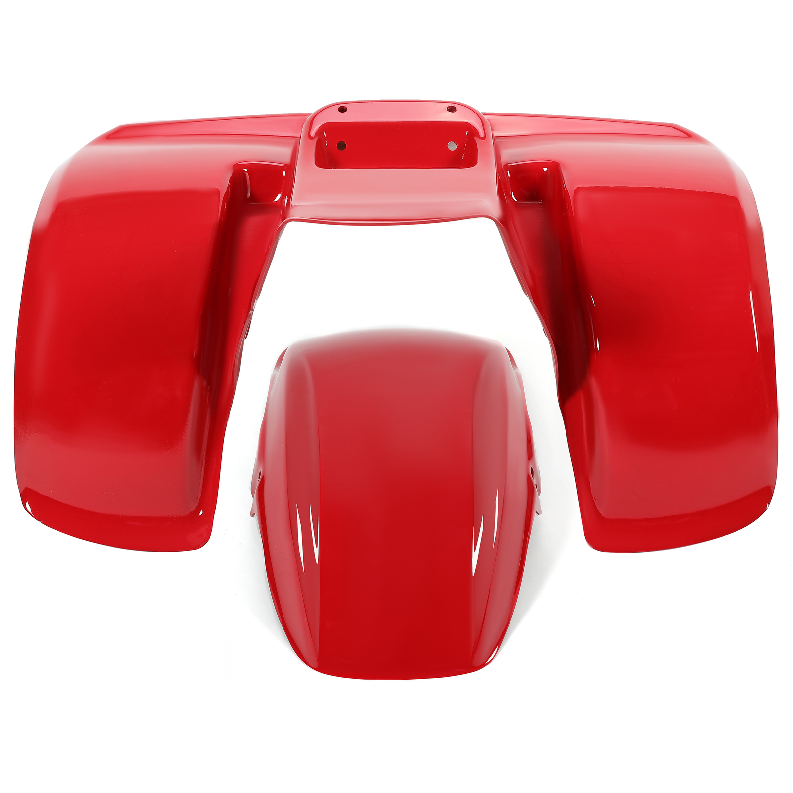 For Honda ATC70 1978-1985 Front and Rear Fender Kit Red Plastic # 119982