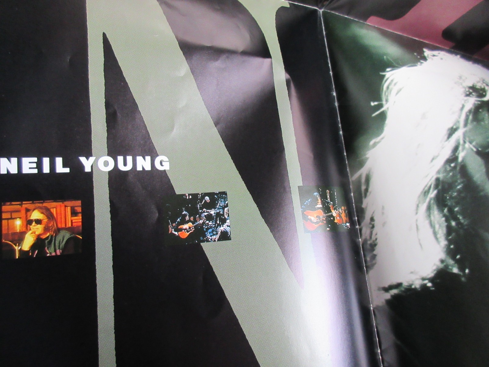 Unplugged Triangle Japan Poster Promo Press Release Eric Clapton Neil Young Rod