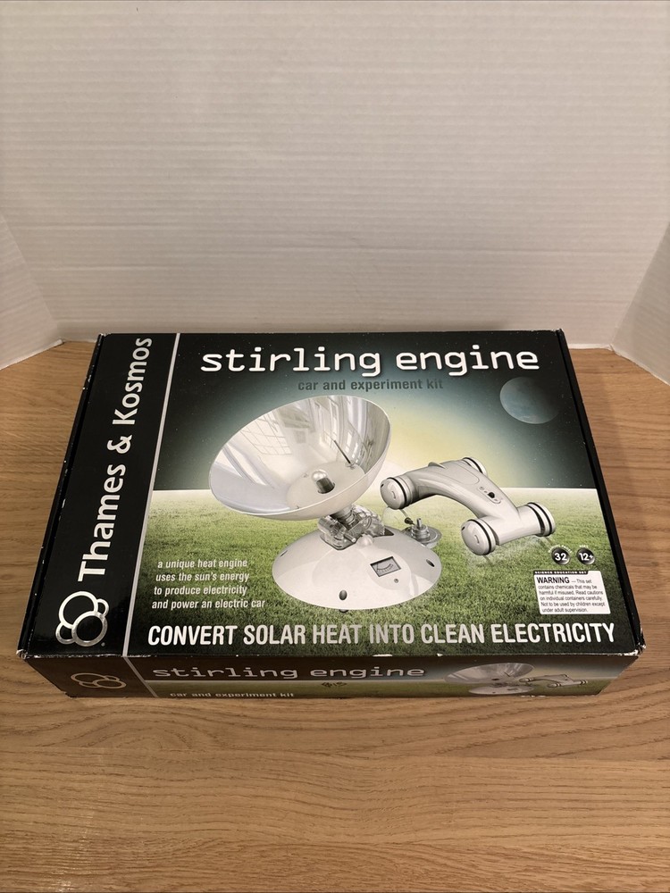 NEW!! Thames & Kosmos Stirling Engine Car and Experiment Kit Sealed