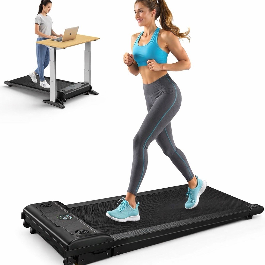 3-in-1 Walking Pad Treadmill with Incline 2.5HP Under Desk Portable Treadmill