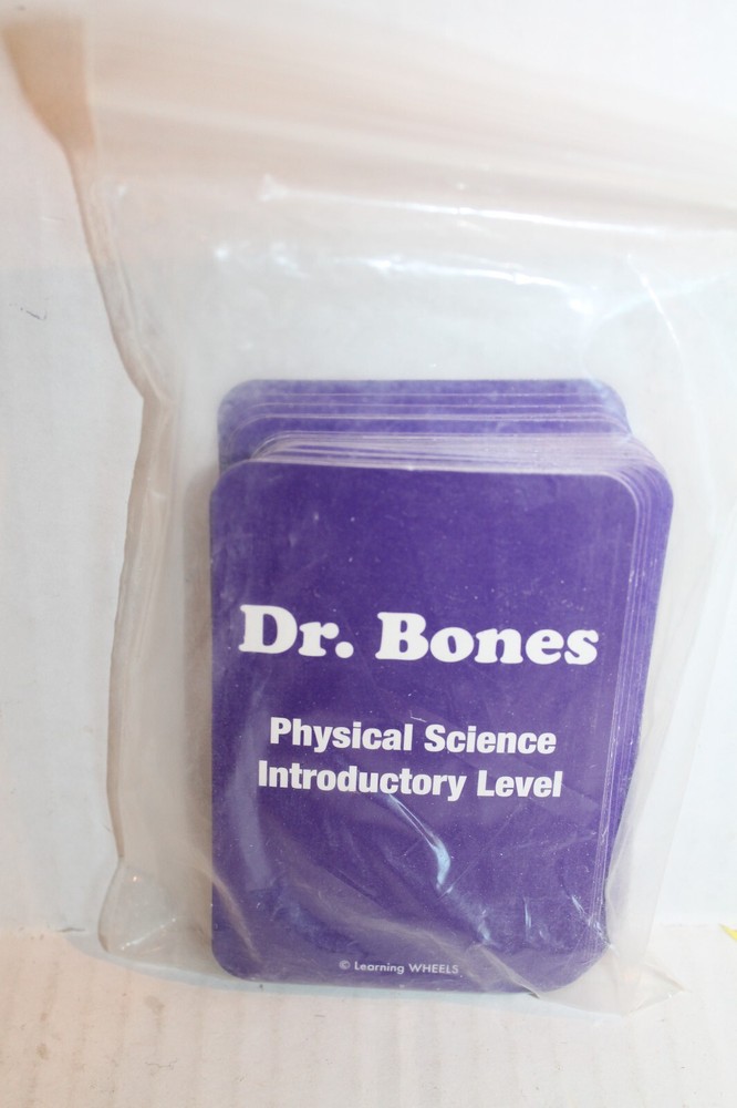 Dr Bones "Physical Science Introductory Level" Educational Card Game Grades 2nd+