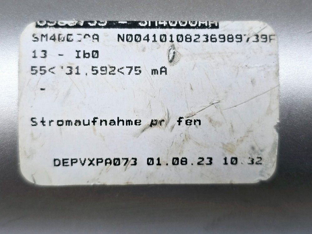 EFECTOR IFM SM4000 MAGNETIC INDUCTIVE FLOW METER (NEW OPEN BOX)