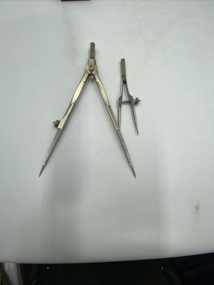 Vintage Ecco Germany Drafting Compass Nice Shape