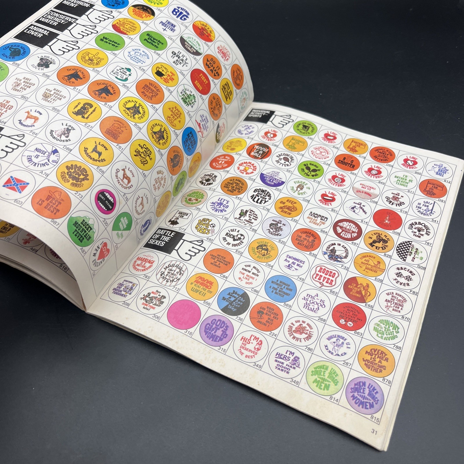 Badge A Minit Button Making Equipment Catalog 1982 Order Form Designs Ideas Zine