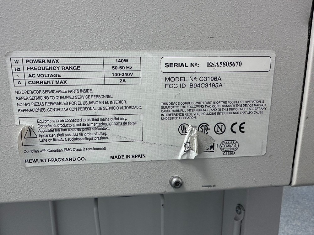 Hewlett Packard C3196A Plotter