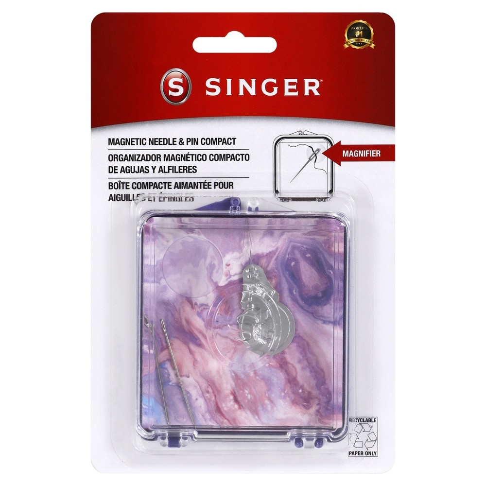 SINGER Magnetic Needle & Pin Compact-1/Pkg
