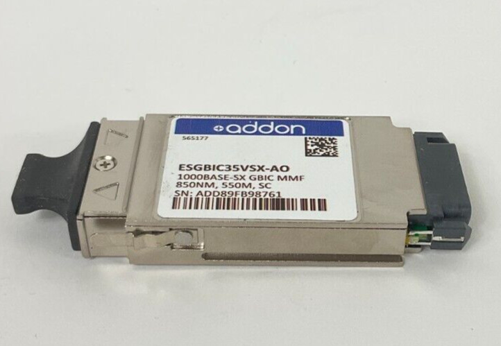 Addon-Networking GBIC Transceiver Module SC Multi-Mode ESGBIC35VSX-AO *NOB*