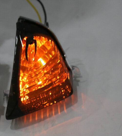 Smoke Rear Turn Signals Indicator Light Fit For Suzuki GSXR600 GSXR750 2006-2007