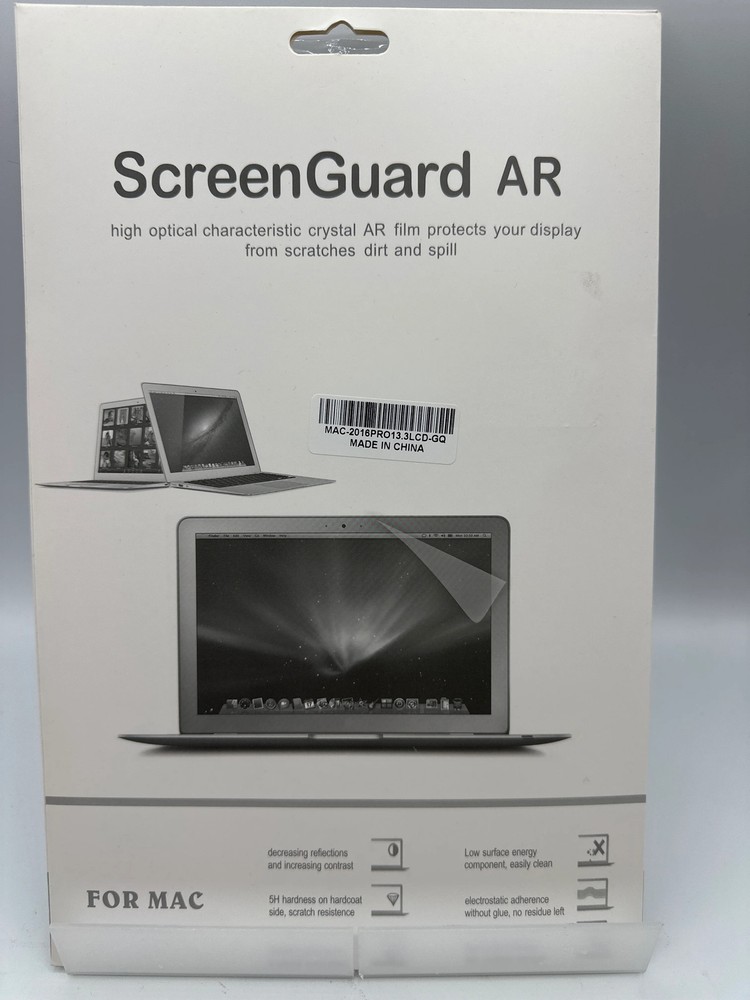 Macbook Pro 13" Screen Protector For 2016-2019 Touch Bar