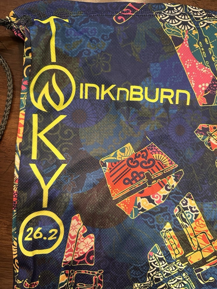 INKnBURN Drawstring Backpack Bag