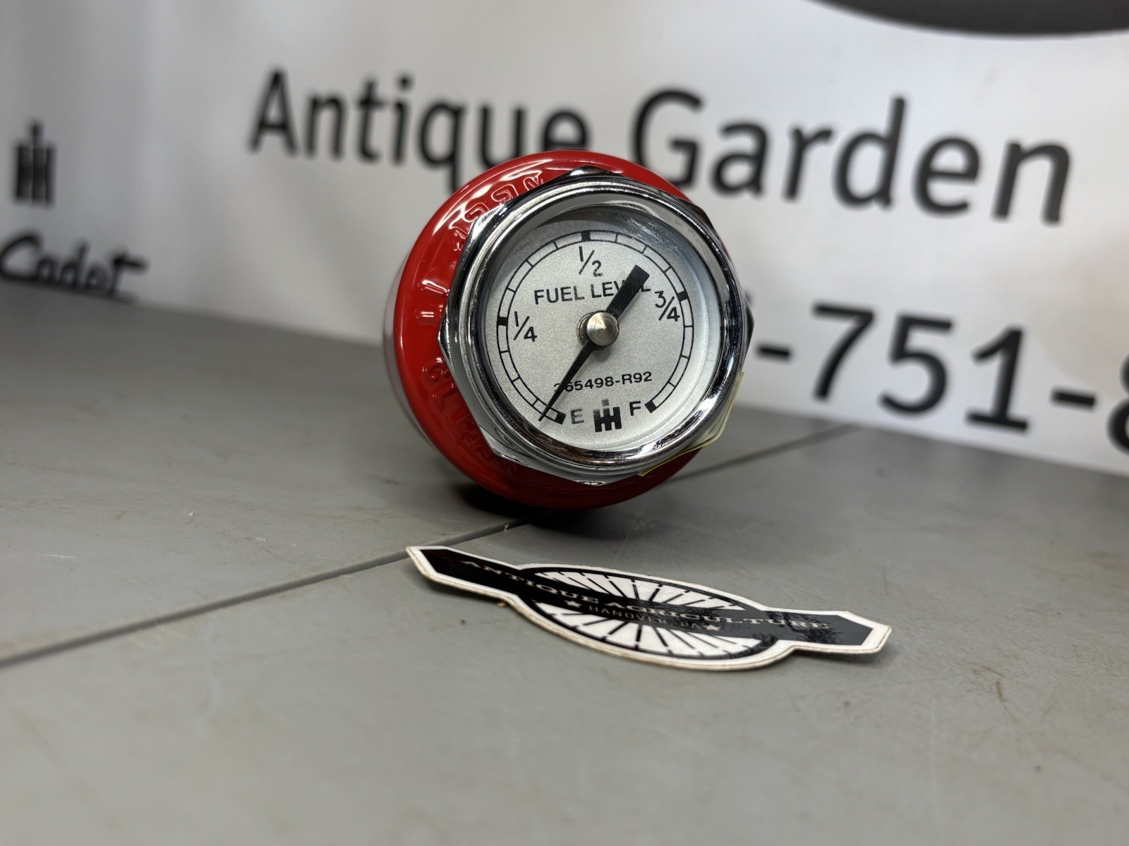 Farmall H Vented Fuel Gauge Cap With Gasket