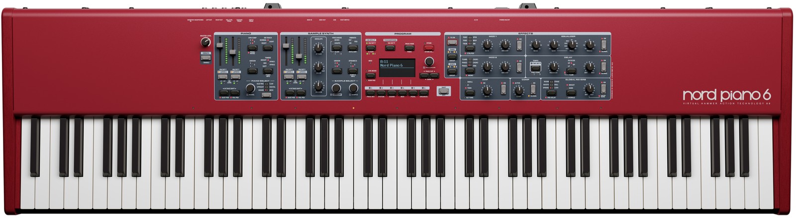 Used Nord Piano 6 88-Key Digital Piano in Red with Free Shipping