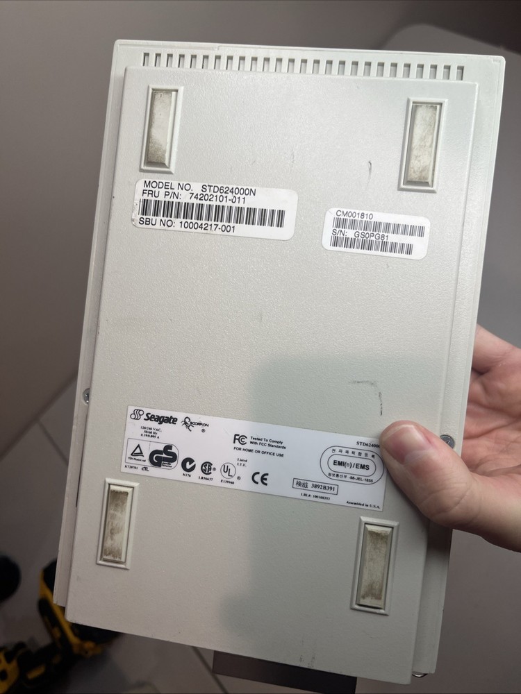 Seagate STD624000N SCSI MO Magnetic Optical Drive Untested