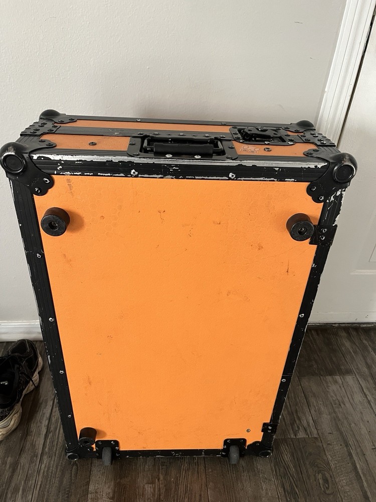 Orange Hardshel DJ Case