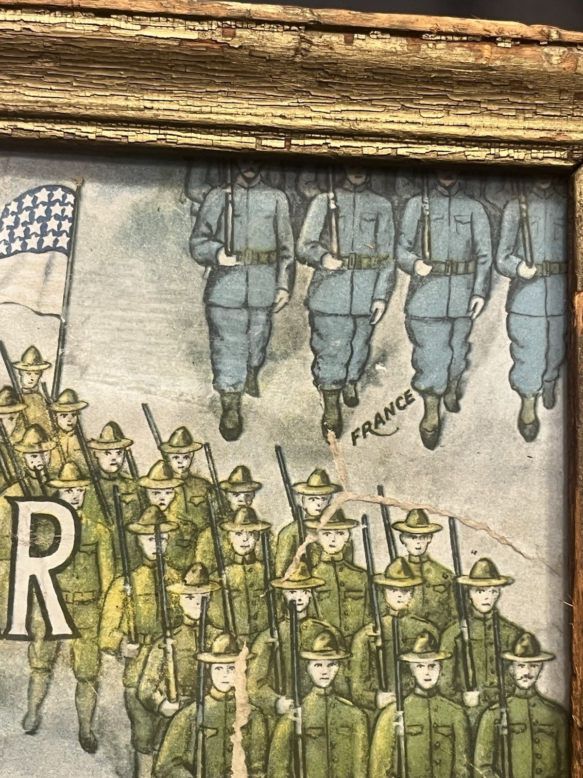 1918 World War 1 US Military Service Record Of William T Gant