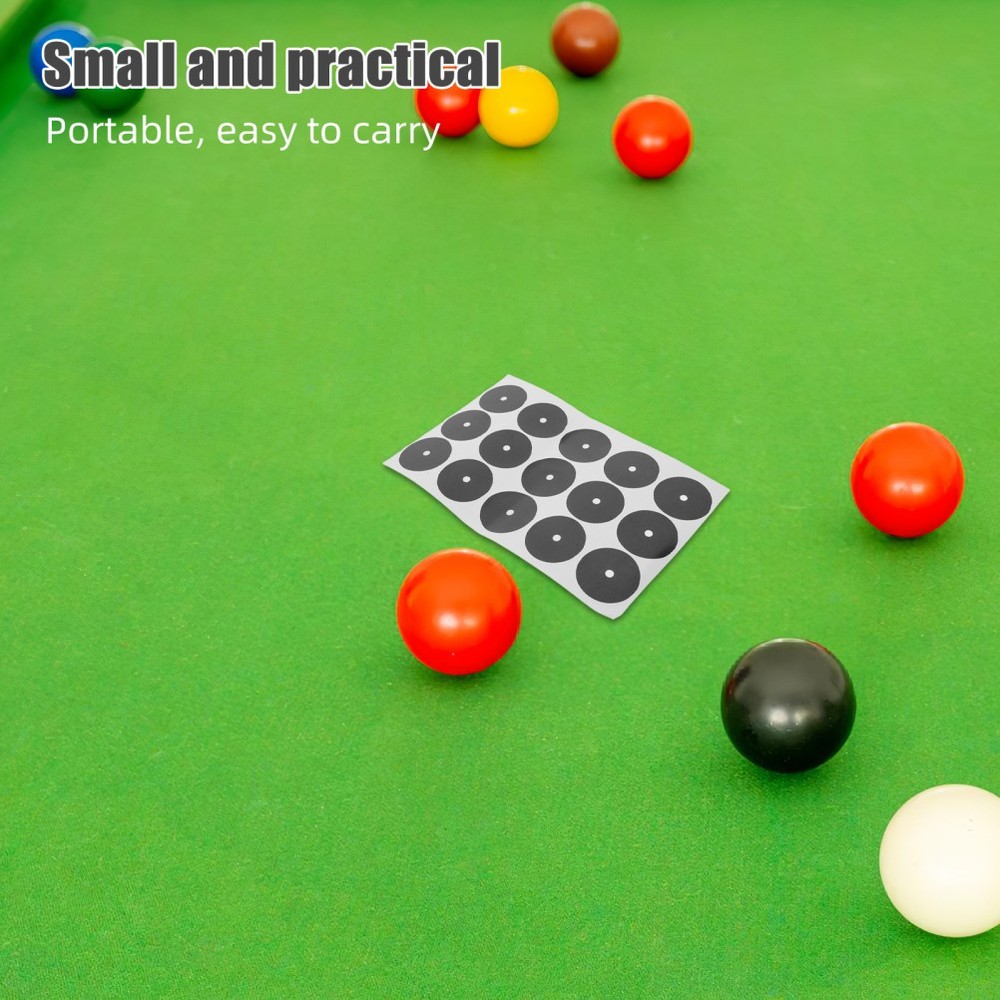 5 Pcs Pool Table Accessories Billiard Point Stickers Billiards Markers