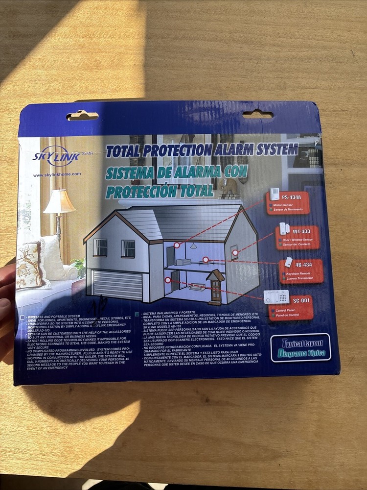 Skylink SC-100W Wireless Total Protection Security System - SC-100